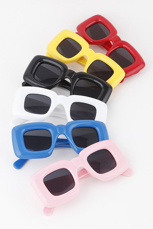 Balloon Block Box Sunglasses